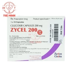 Zycel 200 Zydus Cadila - Thuốc giảm triệu chứng viêm xương khớp mãn tính